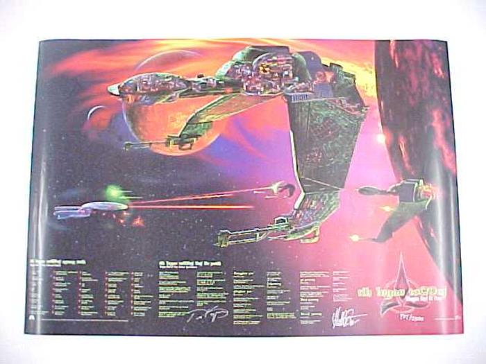 Poster, Klingon Bird Of Prey Star Trek