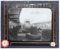 Lantern Slide, Cabin of Steamer