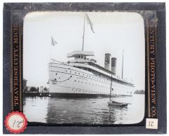 Lantern Slide, Palatial Steamer
