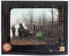 Lantern Slide, Deer Hunters