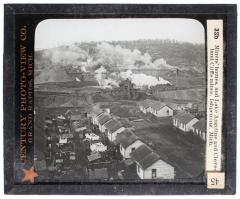 Lantern Slide, Miners' Homes