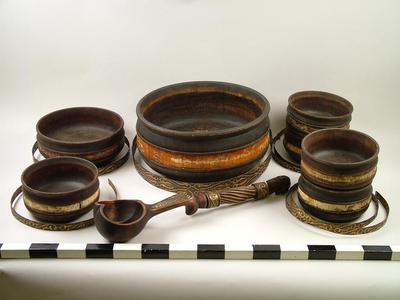 Koumis Dish Set And Spoon