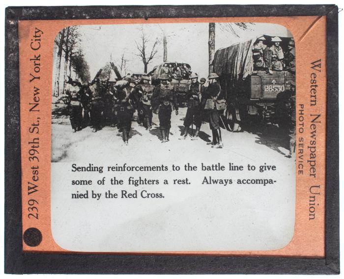 Lantern Slide, Sending Reinforcements