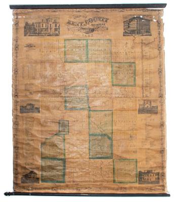 Map of Kent County, Michigan