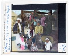 Lantern Slide, Ruby King and Family