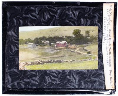 Lantern Slide, Birthplace of John Burroughs