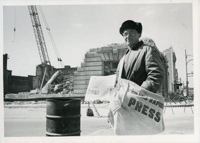 Photograph, Newsboy