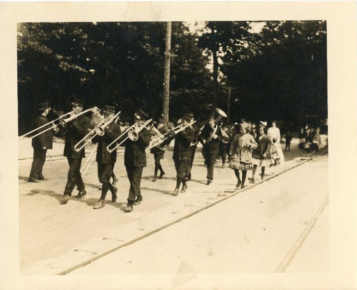 Photograph, The Evening Press Newsboy Band