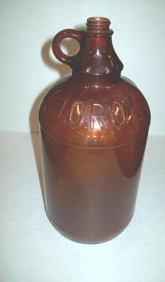 Clorox Bleach Glass Bottle