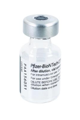 Pfizer-BioNTech Vaccine Vial