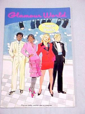 Paper Dolls Book, Glamour World