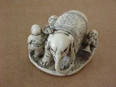 Netsuke Elephant, Resin Reproduction
