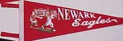 Negro League Pennant, Reproduction, Newark Eagles, Negro Baseball Leagues Archival Collection #113