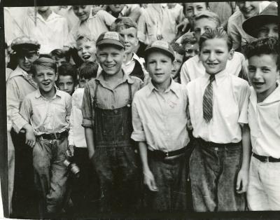 Photograph, Grand Rapids Press Newsboys