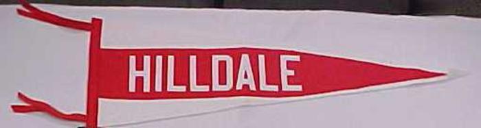 Negro League Pennant, Hilldale Giants (Reproduction)