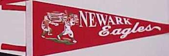 Negro League Pennant, Newark Eagles (Reproduction)