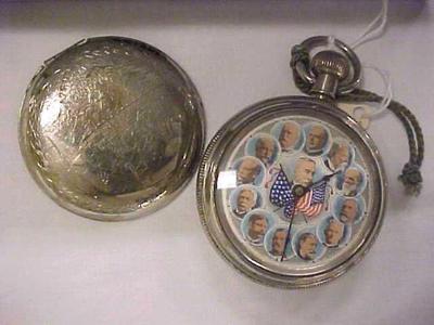 Pocket Watch, President Harrison And His Cabinet