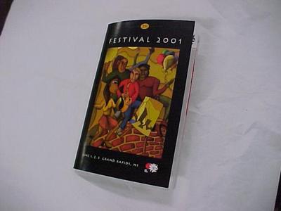 Program Or Booklet, Festival 2001