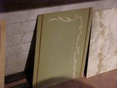 Decorative Panel, Sample Flourishes"