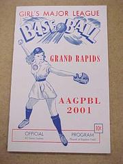 Program, 2001 Reunion Of Aagpbl, All-american Girls Baseball League Archival Collection #66