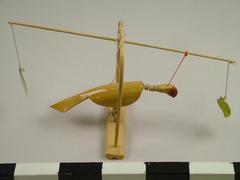 Carved Wood Bird Decoration, Vietnamese