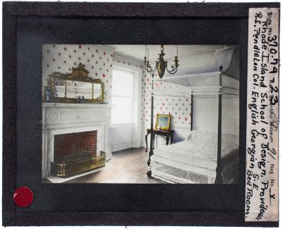 Lantern Slide, School of Design Bedroom