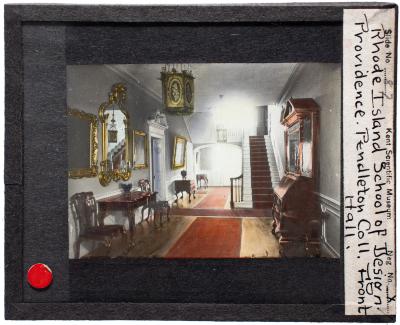 Lantern Slide, School of Design Front Hall