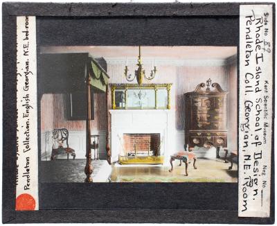 Lantern Slide, School of Design Bedroom
