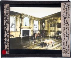 Lantern Slide, Panelling of Carved Pine