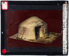 Lantern Slide, Mongolian Yurt