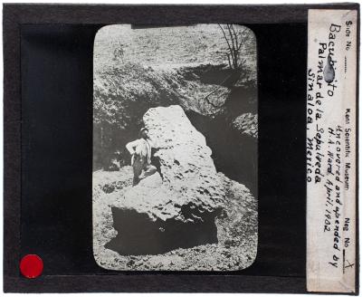 Lantern Slide, Bacubirito Meteorite