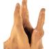 Wooden finger-like projections