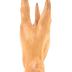 Wooden finger-like projections