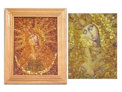 Virgin Of Vilnius, Ostra Brama Or The Lithuanian Madonna In Amber, Grand Rapids Polish American Archival Collection #127
