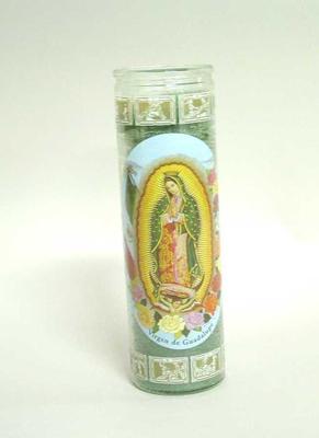 Votive Candle, Virgin De Guadalupe