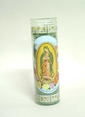 Votive Candle, Virgin De Guadalupe