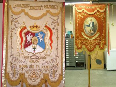 Banner, Polish Heritage Society
