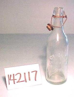 Soda Pop Bottle, Geo. C. Bratt Mfg. Co., Grand Rapids, Mich.