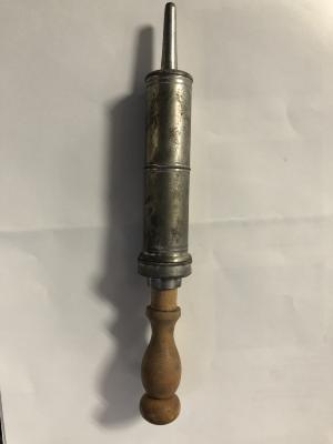 Syringe With Wood Handle