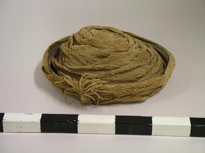 Woman's Tan Corduroy Hat, Lynn Riptoe Family Arcival Collection #201