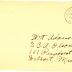 Air Mail Postal Cover From The First Us Air Mail Flight