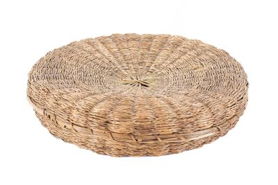 Sweetgrass Basket With Lid