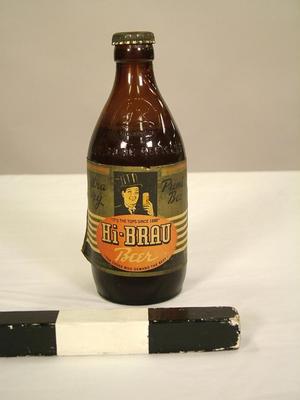 Bottle, Hi-brau" - Grand Rapids Brewing Company"