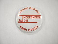Pin-back Button, Grand Rapids Employees Independent Union