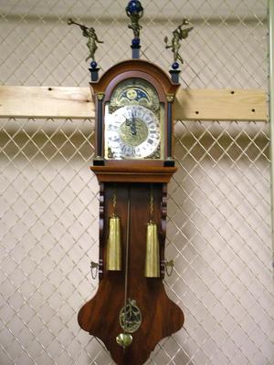 Frisian Tail Clock And Clock Cover Cloth