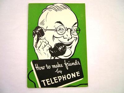 Booklet, How To Make Friends By Telephone