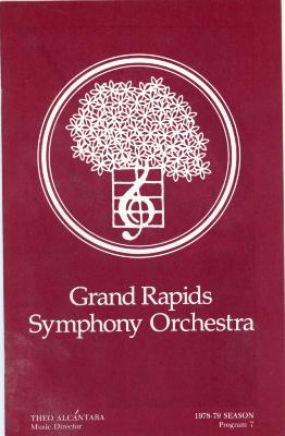 Program, Grand Rapids Symphony Orchestra, 1978-79 Season, Program  7