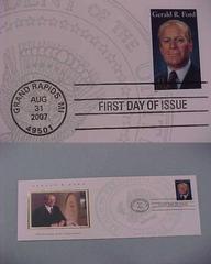 First Day Cover, Gerald R. Ford U. S. Postage Stamp