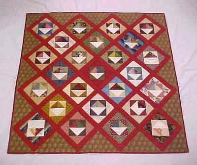 Pieced Signature Quilt