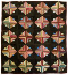Quilt, Log Cabin